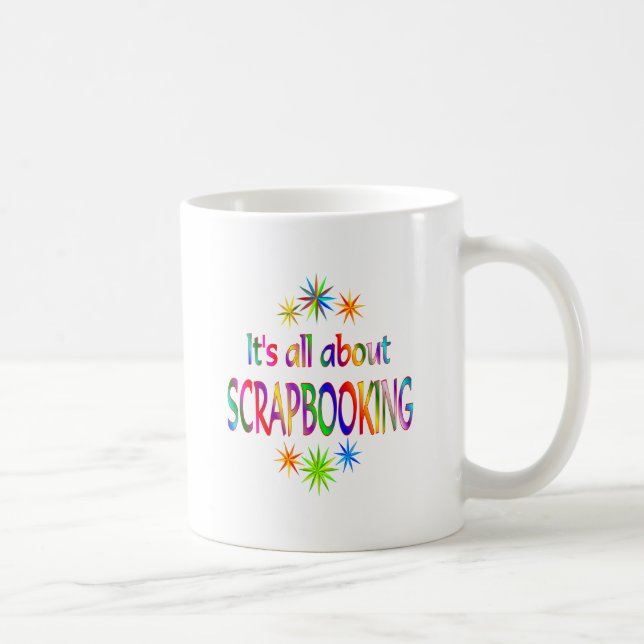 Mug Au sujet de Scrapbooking (Droite)