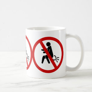 Mug AUCUN ⚠ Drôle Toilette Thaïlandaise ⚠