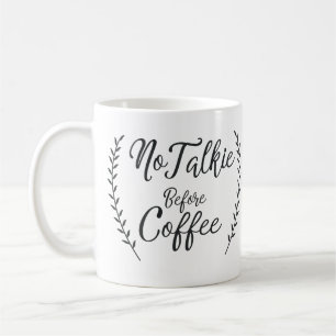 Mug Aucun film parlant avant café