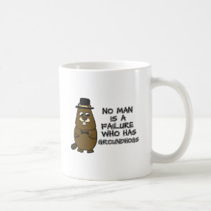 Mug Aucun homme n'est un échec qui a des marmottes