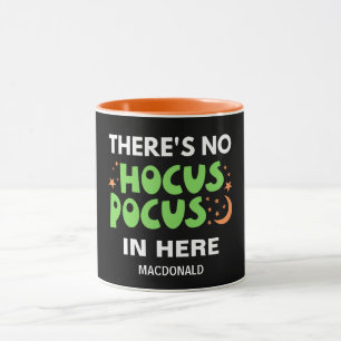 Mug AUCUN POCUS HOCUS Personnalisé Christian Halloween