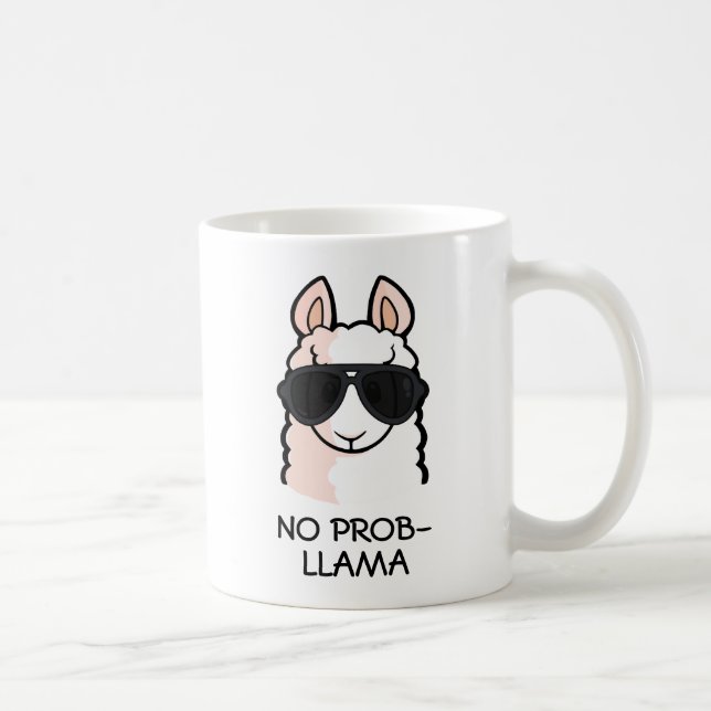Mug Aucun Prob-Lama (Droite)