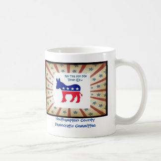 Mug Aucun thé pour moi - vote Démocrate 2