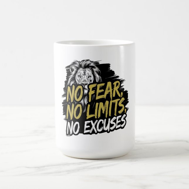 Mug Aucune Crainte Aucune Limite Aucun Excuses (Centre)