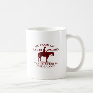 Mug aucune heure de la vie n'est gaspillée s'est