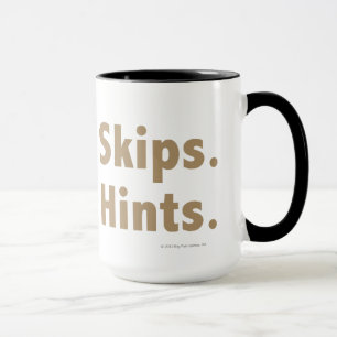 Mug Aucuns sauts. Aucuns signes. Or