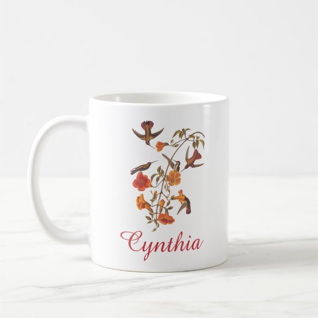 Mug Audubon Mango Colibri en Gem Colonnes (Gauche)