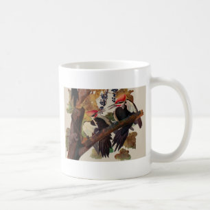 Mug Audubon Peinture d'Oiseaux Pic Pilé