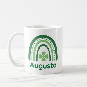 Mug Augusta Nom Clover Boho Rainbow