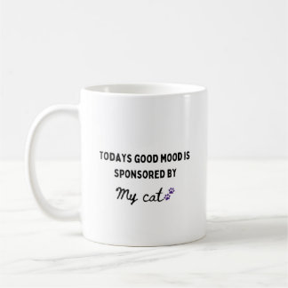Mug Aujourd'hui Good Mood est sponsorisé Chien Maman