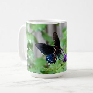 Mug Aujourd'Hui, Je Choisis Joie, Joli Papillon