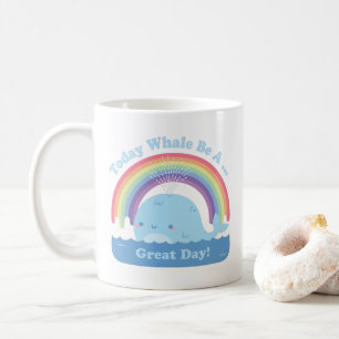 Mug Aujourd'hui, la baleine est une grande journée, d