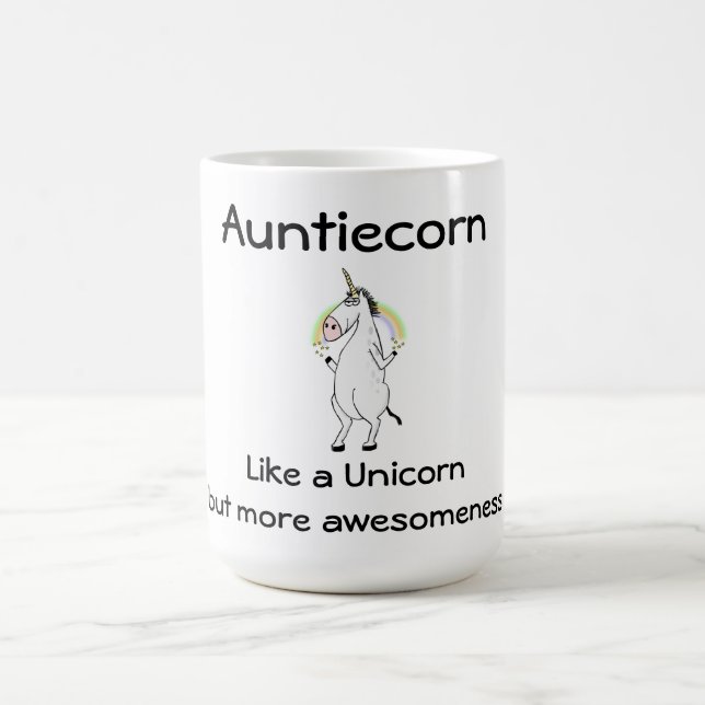 Mug Auntiecorn licorn (Centre)