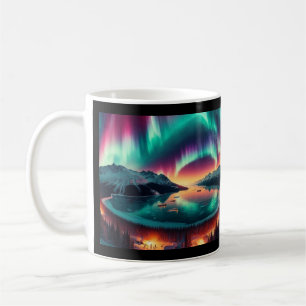 Mug Aureola Borealis en Alaska