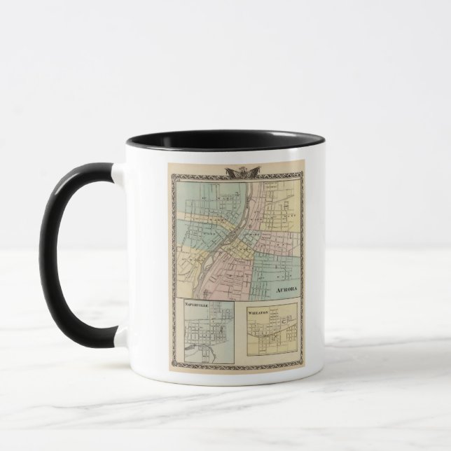 Mug Aurora, Naperville et Wheaton (Gauche)