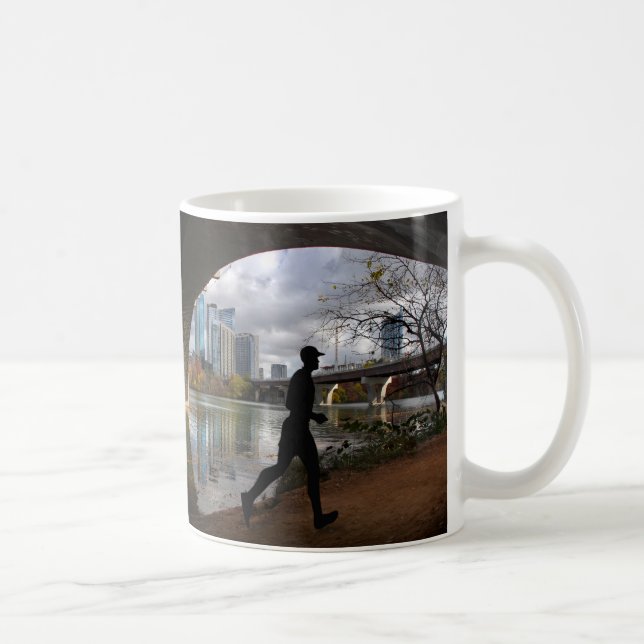 Mug Austin Texas Lady Bird Lake Trail Runer (Droite)