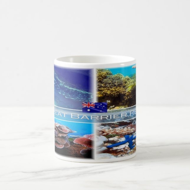 Mug Australie - Grande barrière de corail - (Centre)