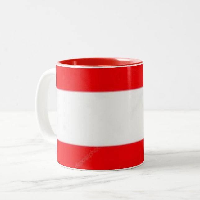 Mug Austria Flag (Front Left)