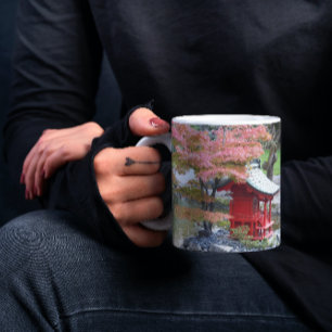 Mug AutAutomne Japonais Garden Pond Photo