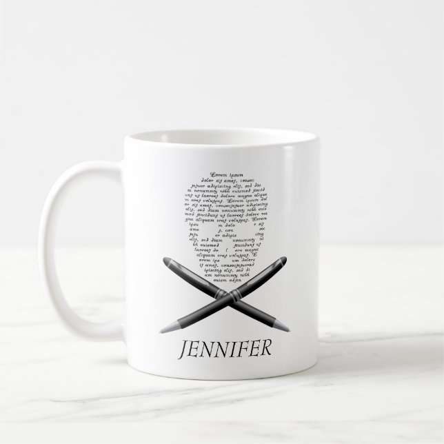 Mug Auteur de crâne (Gauche)