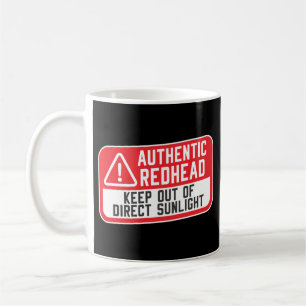 Mug Authentique Tête De Rouge À L'Écart Du Soleil Dire