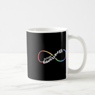 Mug Autism Awareness Autistic Acceptance Rainbow Infin
