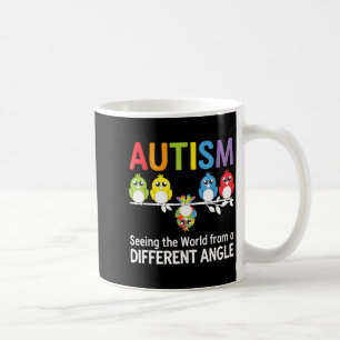 Mug Autisme Voir Le Monde Sous Un Angle Différent Coup