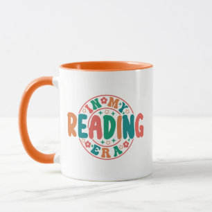 Mug Autocollant "À l'ère de ma lecture" pour amateur d