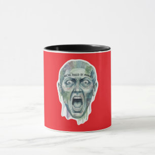 Mug Autocollant d'art aquarelle "Nous sommes dirigés p