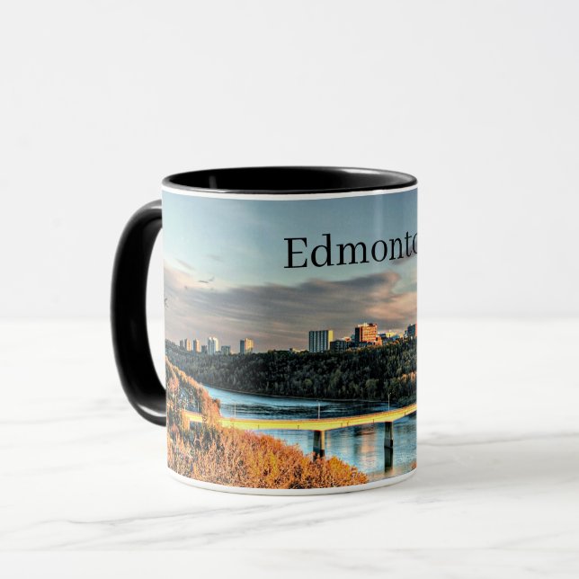 Mug Automne à Edmonton, (Devant gauche)