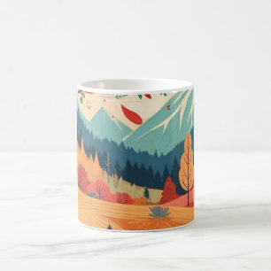 Mug Automne/Automne/feuille/coloré