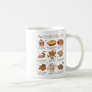 Mug Automne Christian Thanksgiving Bible Verse Je Suis