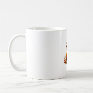Mug Automne Citrouille Automne Giraffe Thanksgiving Fe