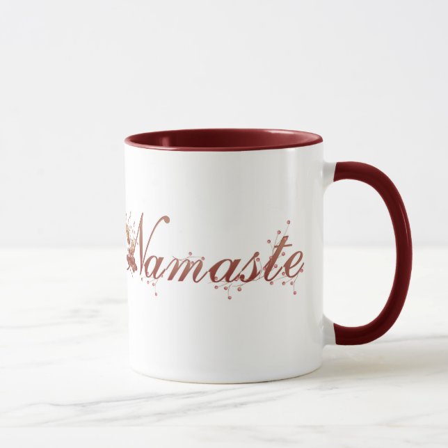Mug Automne Namaste Yoga (Droite)