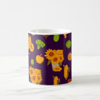 Mug Automne Récolte Saine Veggie Et Fruits