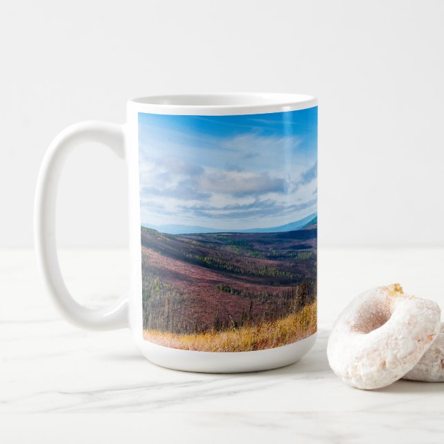 Mug Automne sur Murphy Dome (Avec donut)