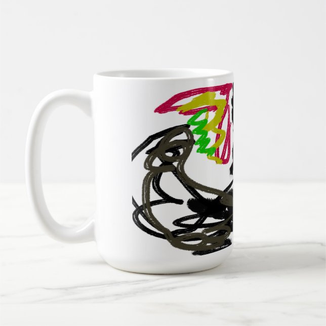 Mug Automne Wolf Tattoo (Gauche)