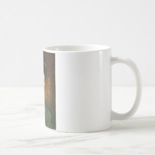 Mug Autoportrait avec Casquette de couleur foncée