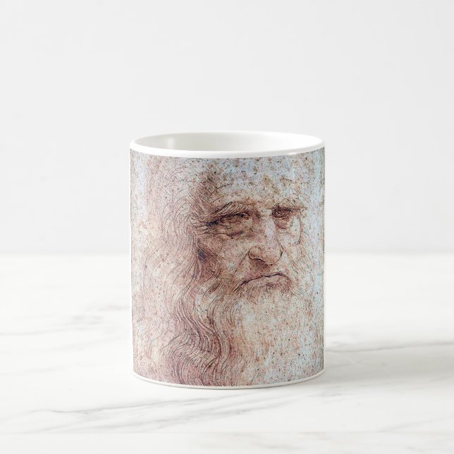 Mug Autoportrait, Léonard de Vinci (Centre)