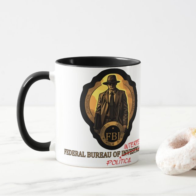 Mug Autorité de l'armement : La corruption du FBI (Avec donut)