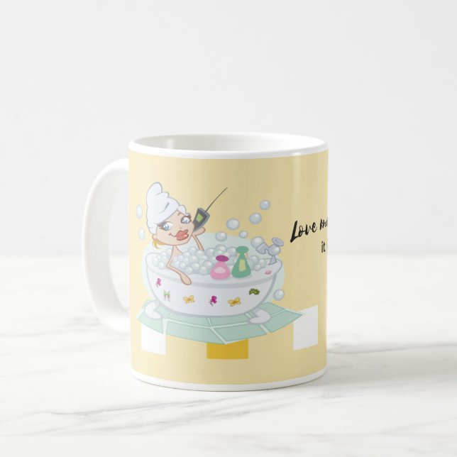 Mug Autosoins et détente (Devant gauche)