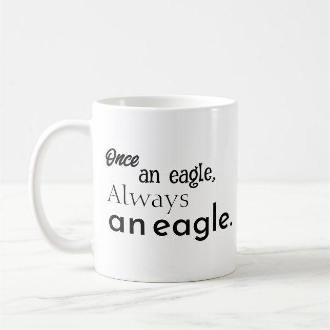 Mug Autrefois aigle, toujours aigle. Inspiration (Gauche)