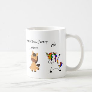 Mug Autres Agents Immobiliers Drôle Me Unicorn