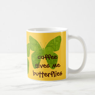 Mug aux papillons.