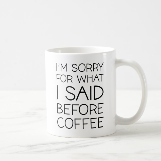 Mug Avant café (Droite)