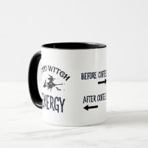Avant et après Coffee Witch Energy