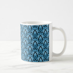 Mug avant mode, bleu clair
