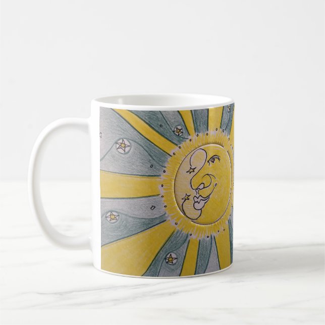 Mug avec art original par Tony Cimino (Gauche)