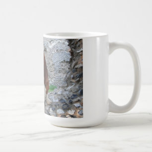 Mug Avec Basset Hound Castle Ruines Visite