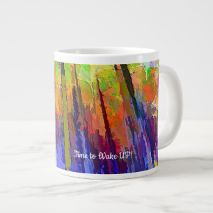 Mug avec Bright Abstract Design